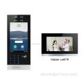 Smart Bell Video Doorkling -Gegensprechsystem mit 6 -aniten